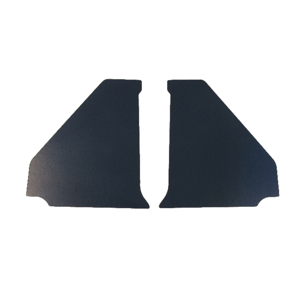 Kick Panel Board for 1958 Edsel Pacer, Ranger Standard Black Painted (Color Options In Photo)