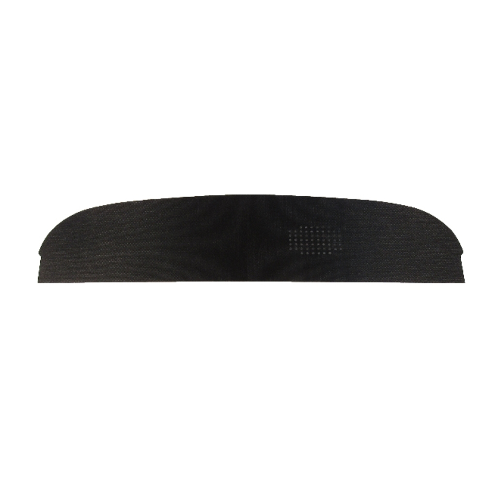 1955-1957 Chevrolet Bel Air Sedan Package Tray in Mesh Black for Rear Area Enhancement, Made in USA from Cardboard/Fiberboard