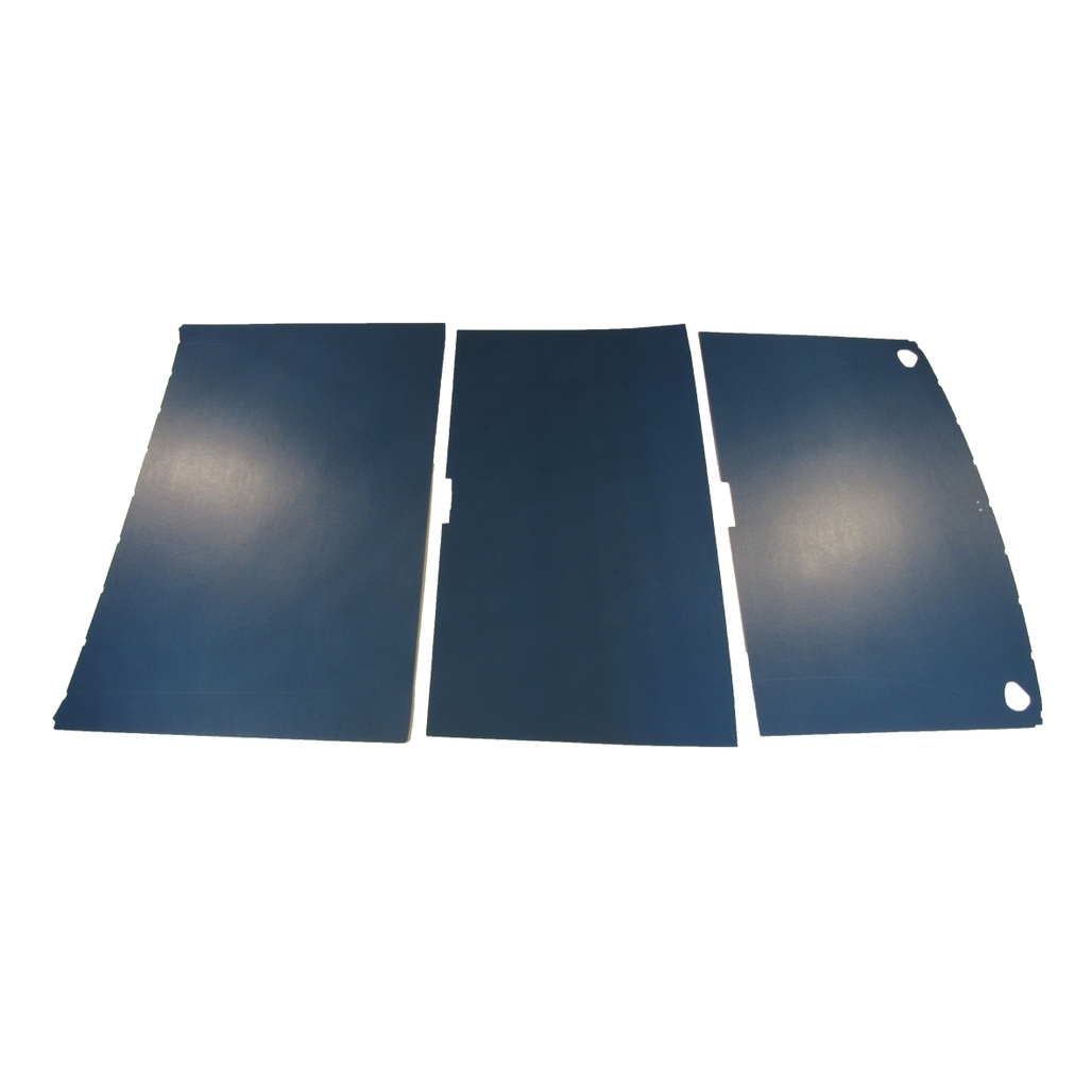 Headliner for 1970-1979 Jeep Wagoneer 4 Door Station Wagon Cardboard/Fiberboard Standard Black Painted 1980 3 Piece