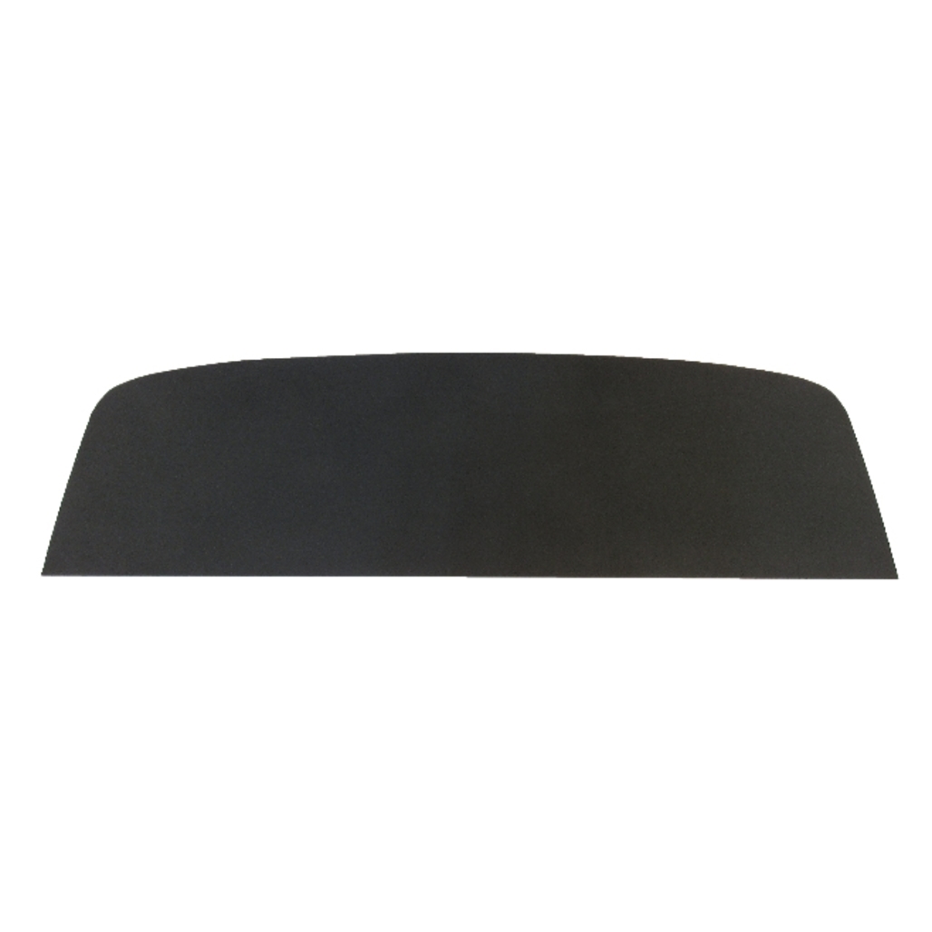 1966-1967 Ford Fairlane Hardtop Rear Package Tray in Black Wood/Hardboard Material - Enhance Your Car's Look from Behind