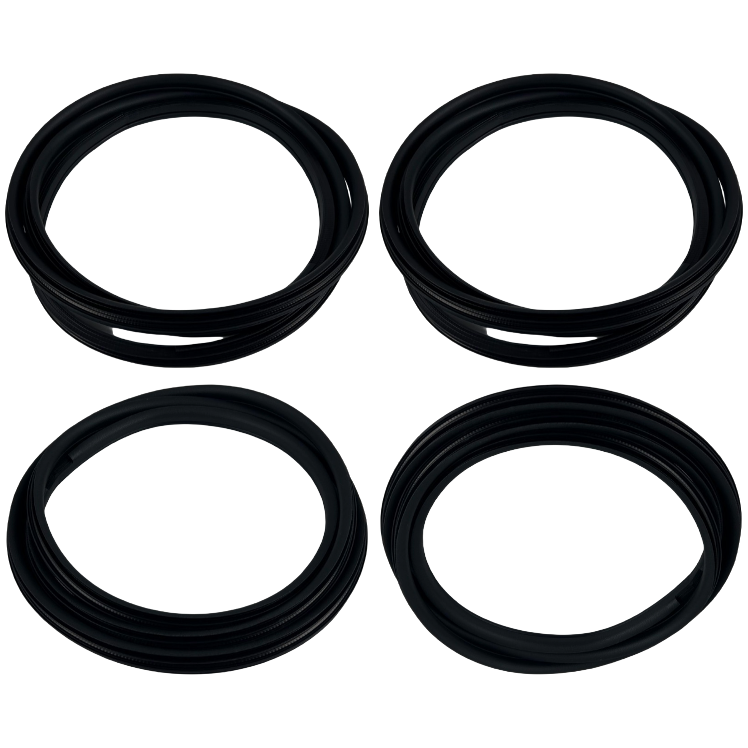 Door Seal on Body, Front , Rear 4 Pc Kit