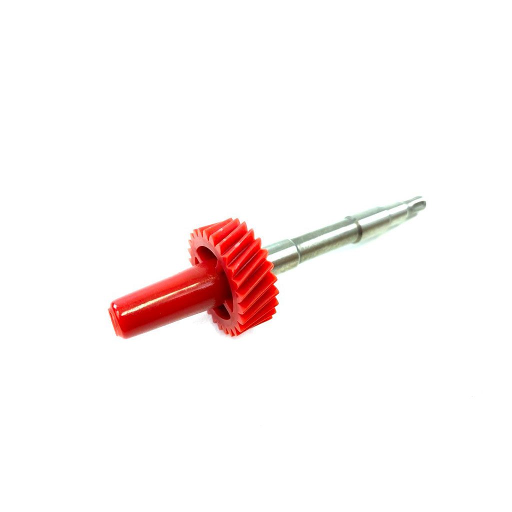 26 Tooth Speedometer Gear, Long Shaft - Red for 1955-1993 Jeep Cherokee and More