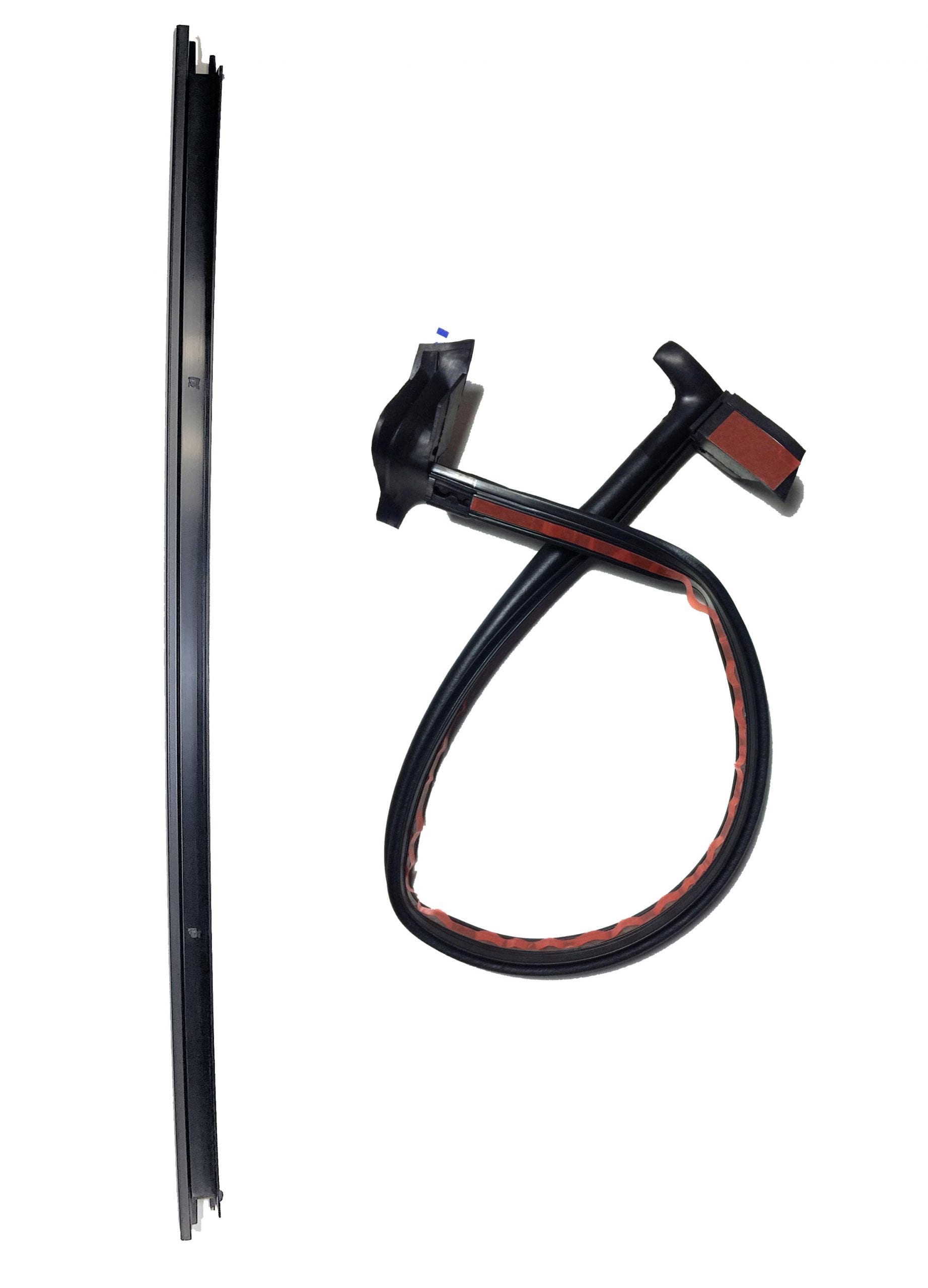 Liftgate Glass Seal and Plastic Retainer Kit for 2007-2010 Jeep Wrangler