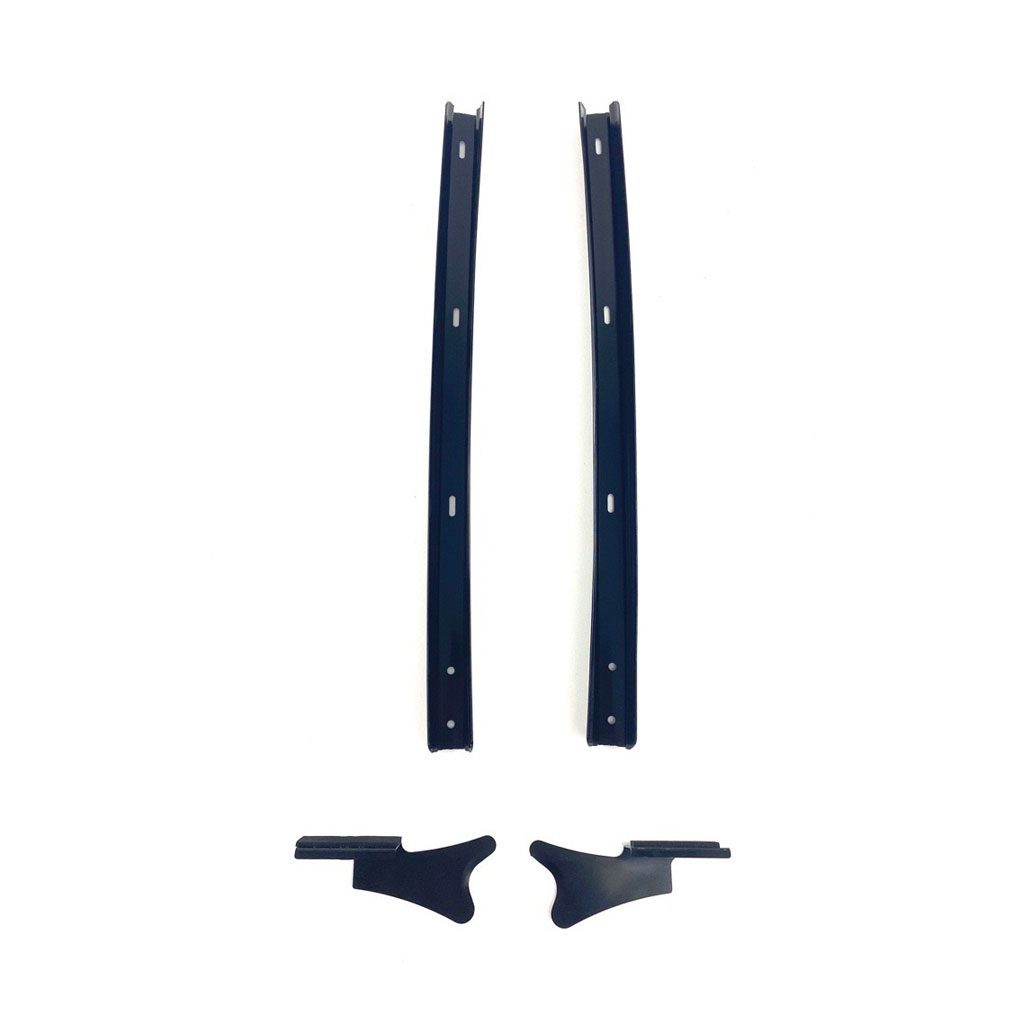 Weatherstrip Retainer and Guide Panel 4 Pc Kit for 1984-1996 Chevrolet Corvette