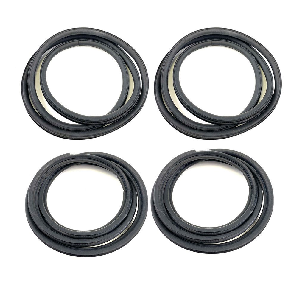 Door Seal Front and Rear on Body 4 Pc Kit for 2001-2004 Toyota Tacoma