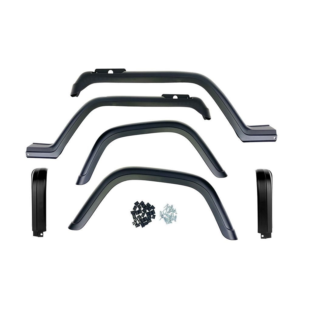 Fender Flare Kit for 1987-1995 Jeep Wrangler
