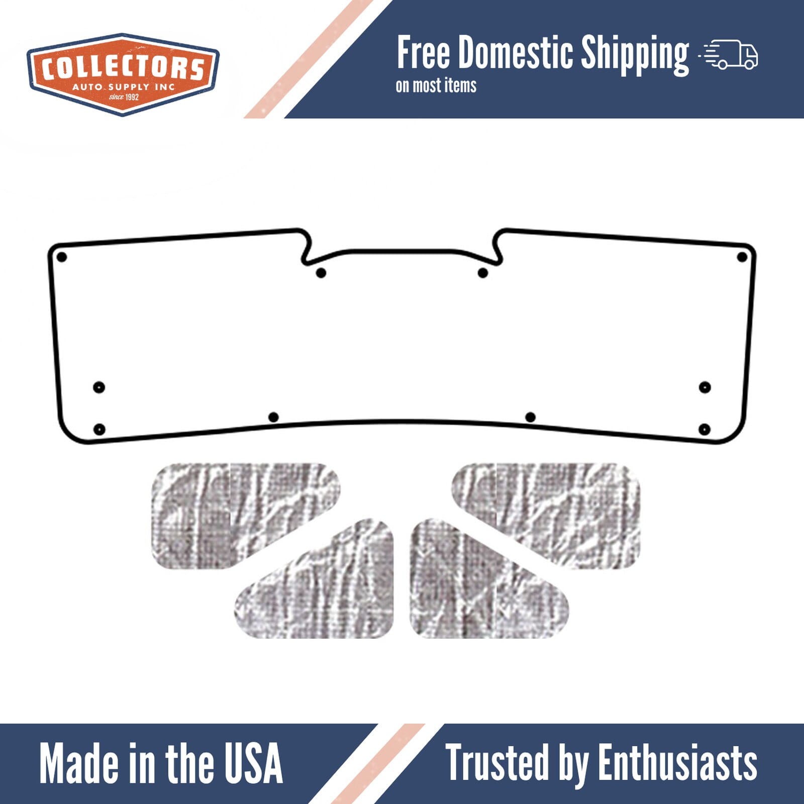Under Trunk Lid Cover for 1968-1970 Amc Javelin