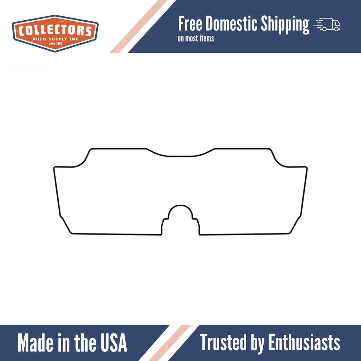 Trunk Floor Mat Cover for Classic Car Trunk, High Definition Rubber, Protects from Spills, Mud, Snow, and Debris