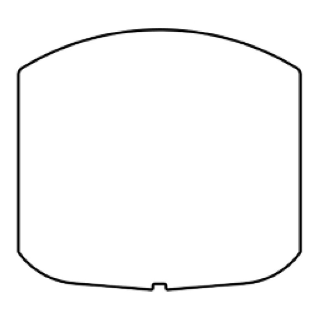 Trunk Floor Mat Cover for 42-48 Chevy Business Coupe, High-Definition Rubber Smooth, Protects Trunk from Spills, Debris.