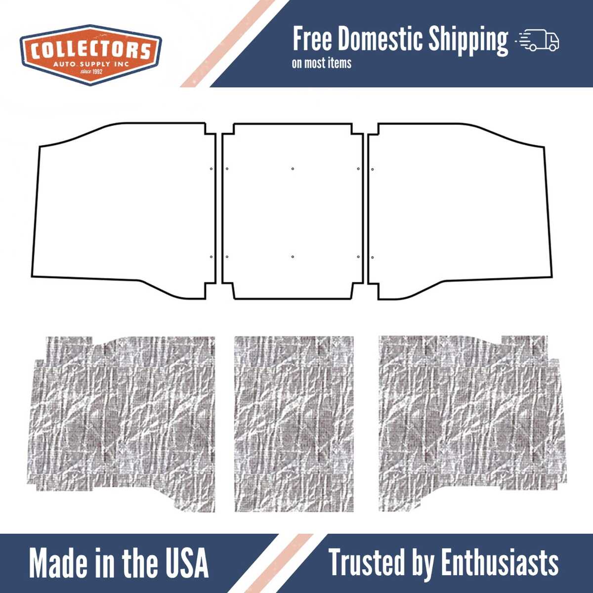 Under Hood Cover for 1962-1966 Gmc Truck