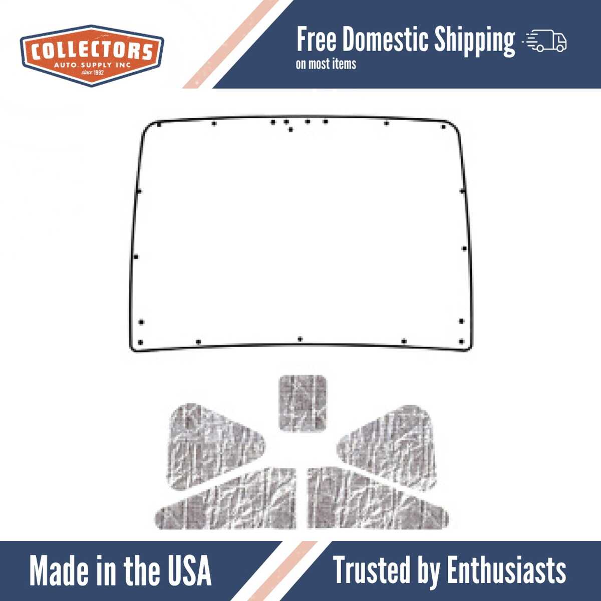 Trunk Floor Mat/Cover for 1964-1965 Chevrolet Chevelle