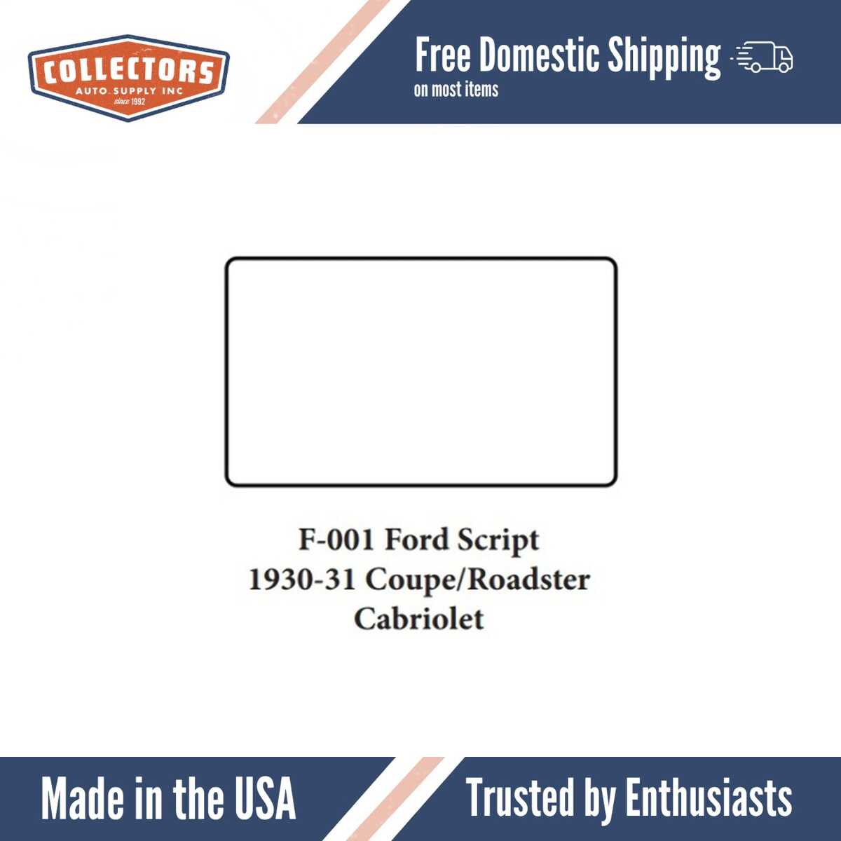 Trunk floor mat cover for classic Ford Roadster, made of high-definition rubber for protection and restoration!
