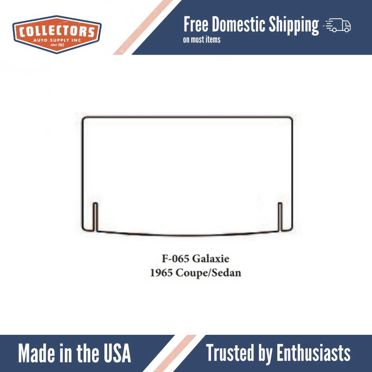 Trunk Floor Mat Cover for Classic Ford Cars, High Definition Rubber, Protects Trunk from Spills, Mud, Snow, and Debris