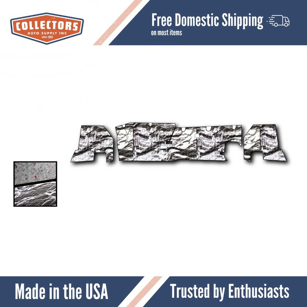 Cowl/Dash Insulation Kit for 1971-1973 Ford Mustang Fastback