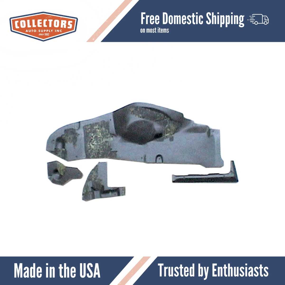 Firewall Insulation for 1962 Cadillac Model 6039