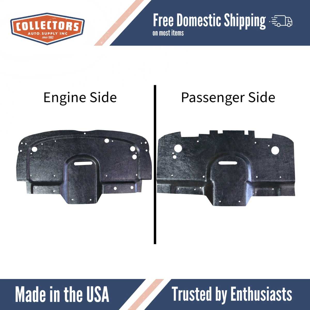 Firewall Insulation for 1932 Studebaker President