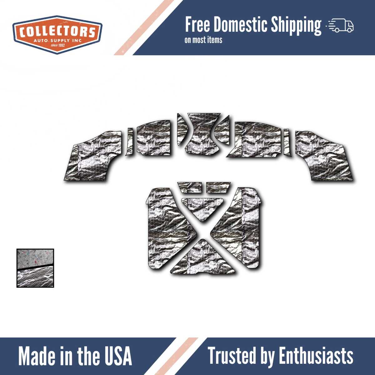Firewall Insulation for 1971-1974 Pantera Car