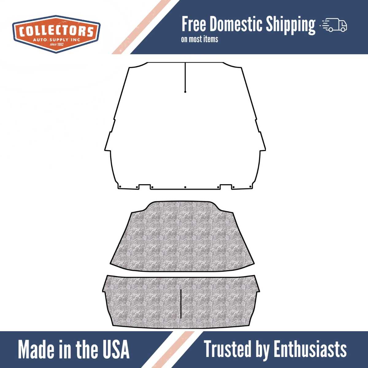 Under Hood Cover for 1949-1951 Mercury Car