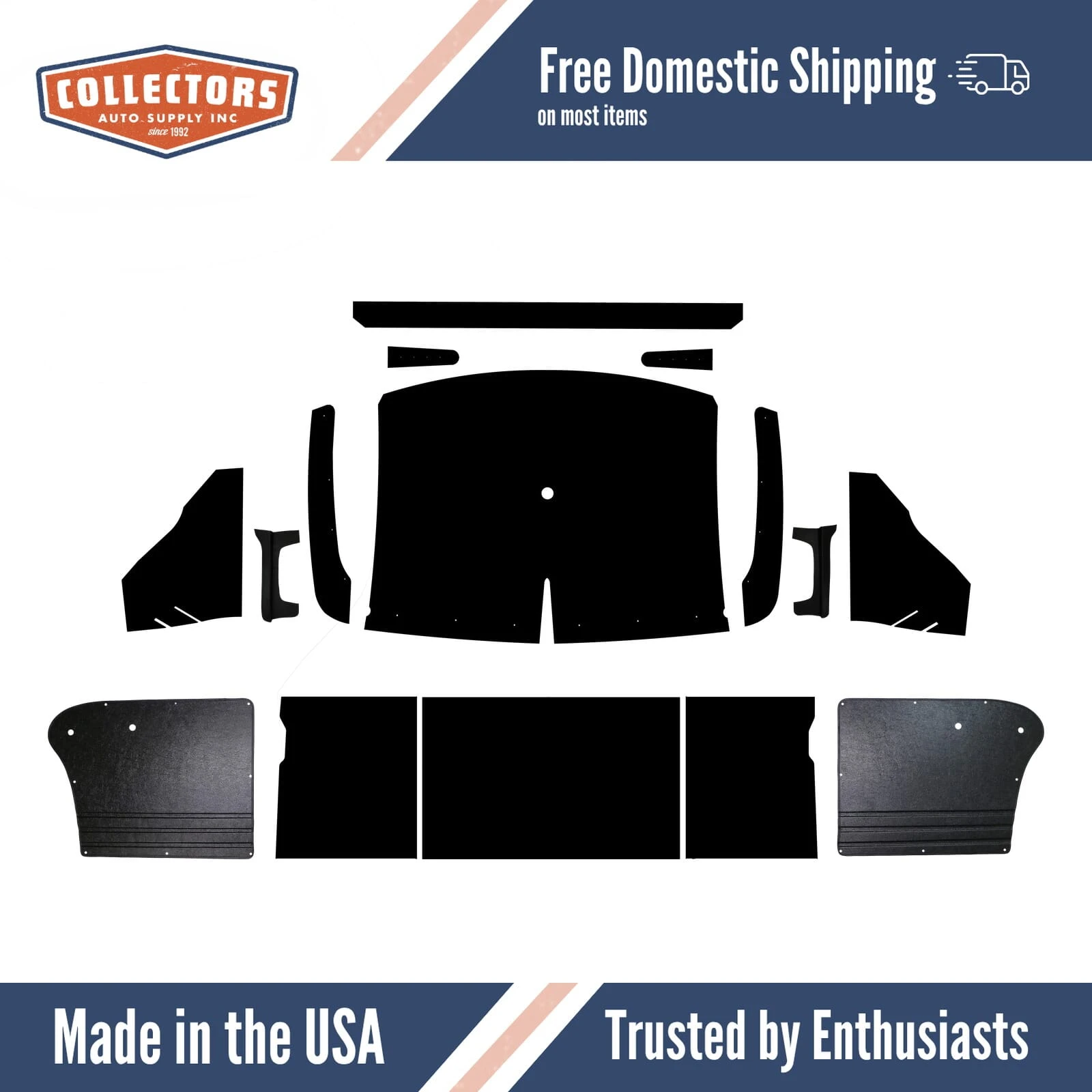 Roof/Headliner Insulation Kit for 1955-1956 Dodge Truck