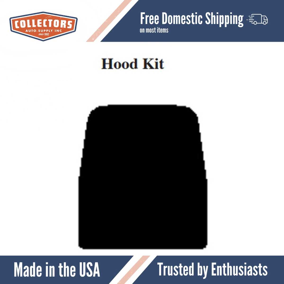 Hood Insulation Pad Heat Shield for 1974-1989 Porche 911 Coupe