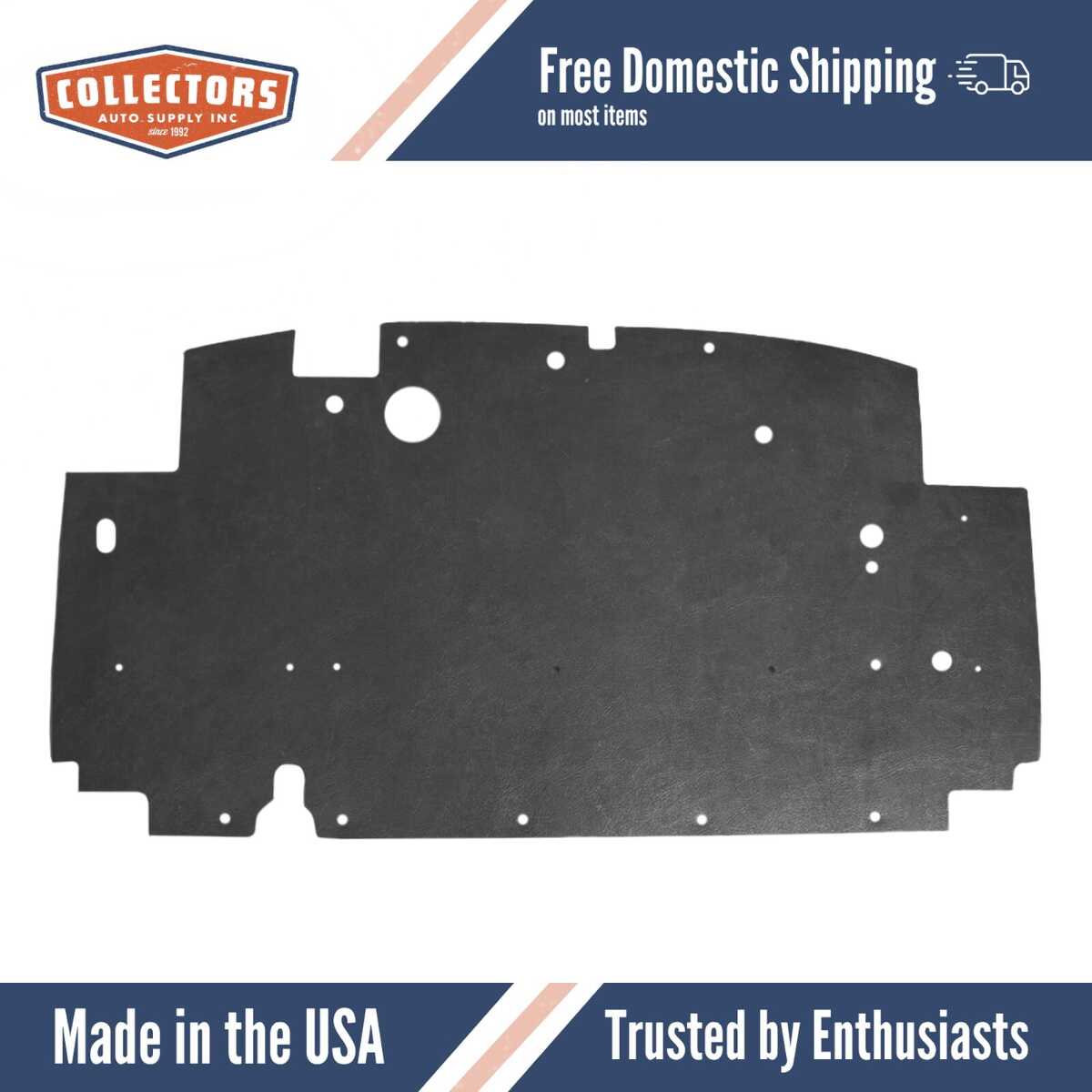 Firewall Insulation for 1939 Packard V-12