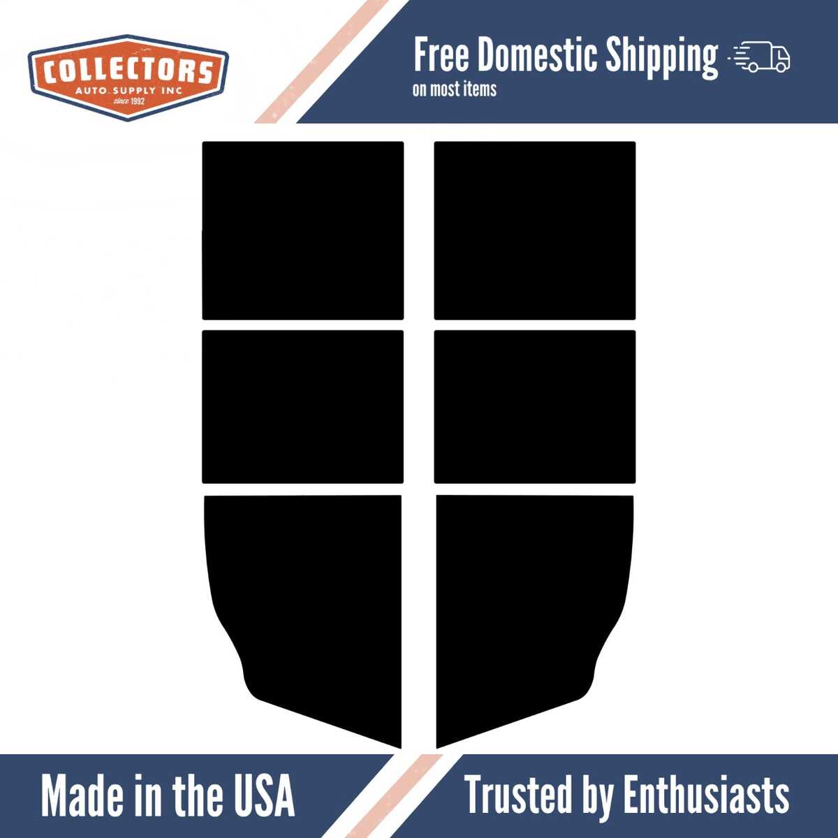 Body Panel Insulation Kit for 1947-1954 Chevrolet Panel Delivery