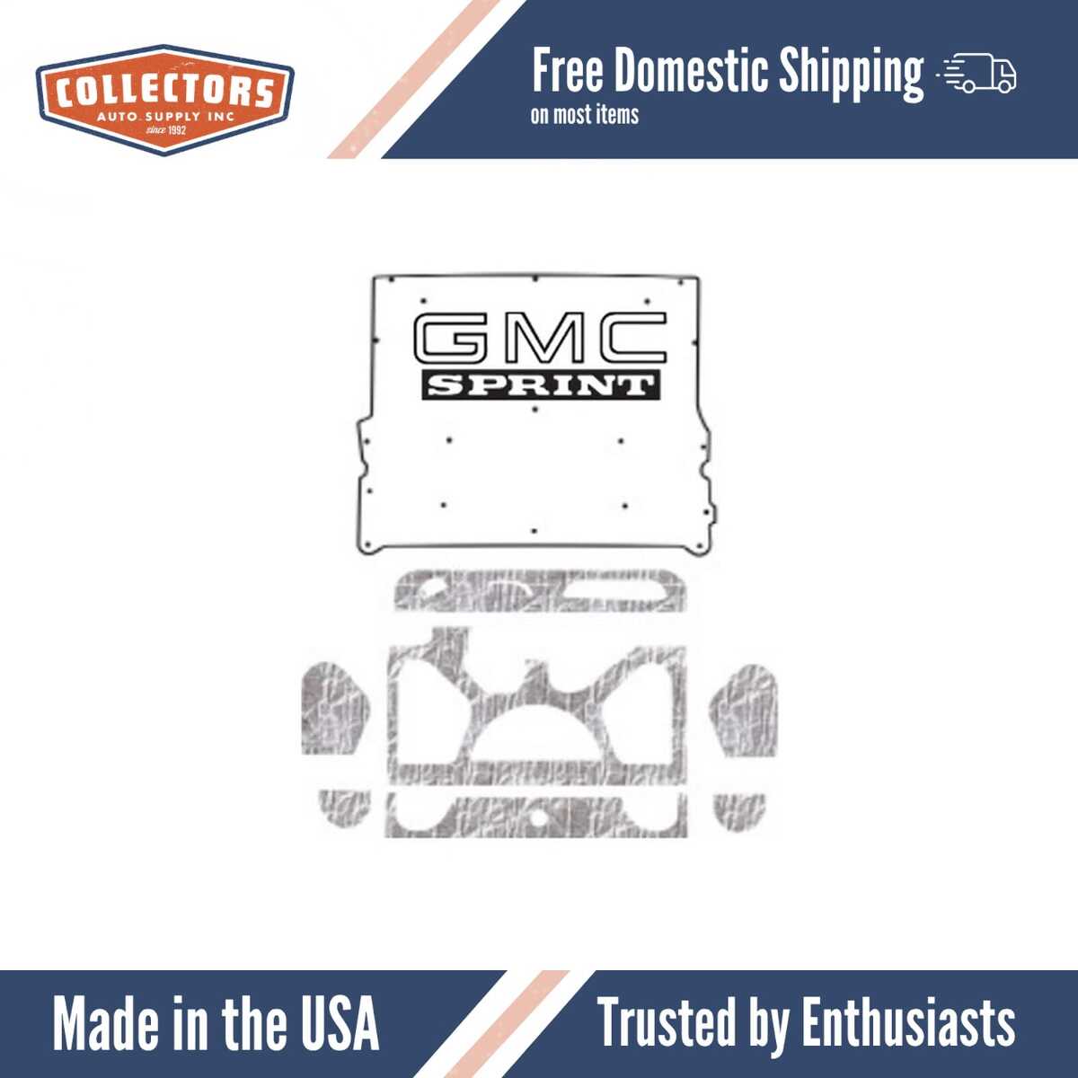 Under Hood Cover for 1976-1977 Gmc Sprint