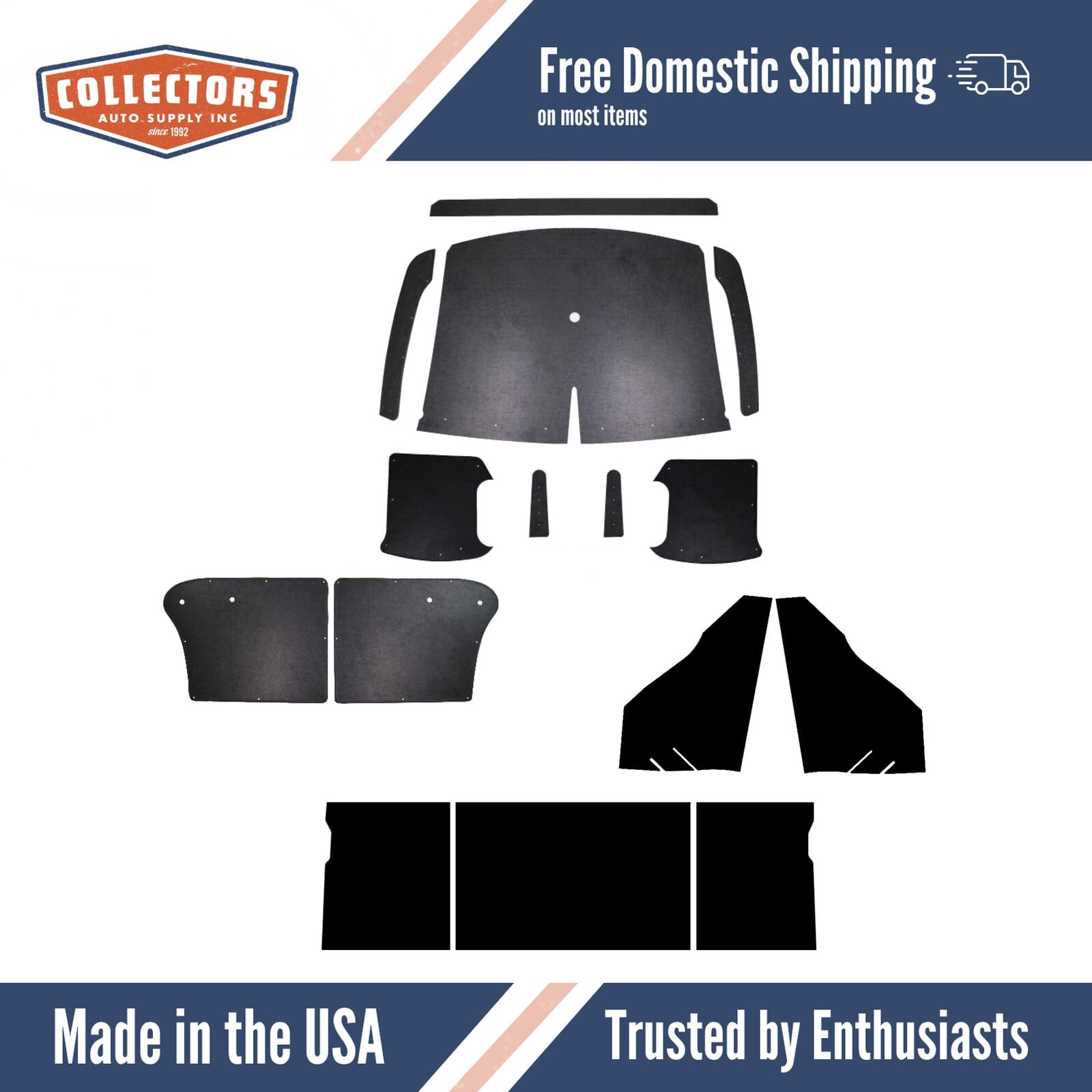 Cowl/Dash Insulation Kit for 1957-1960 Dodge Truck
