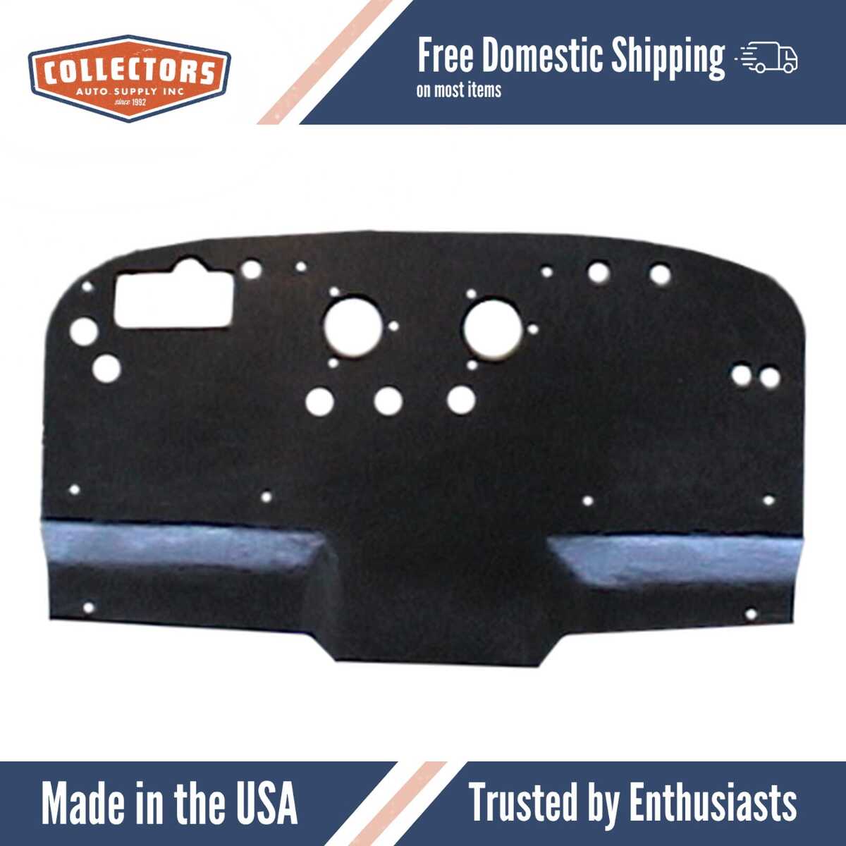 Firewall Insulation for 1929-1930 Studebaker Commander