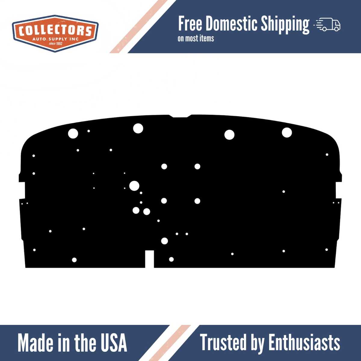 Firewall Insulation for 1931 Cadillac 355B V-8 Fisher Body
