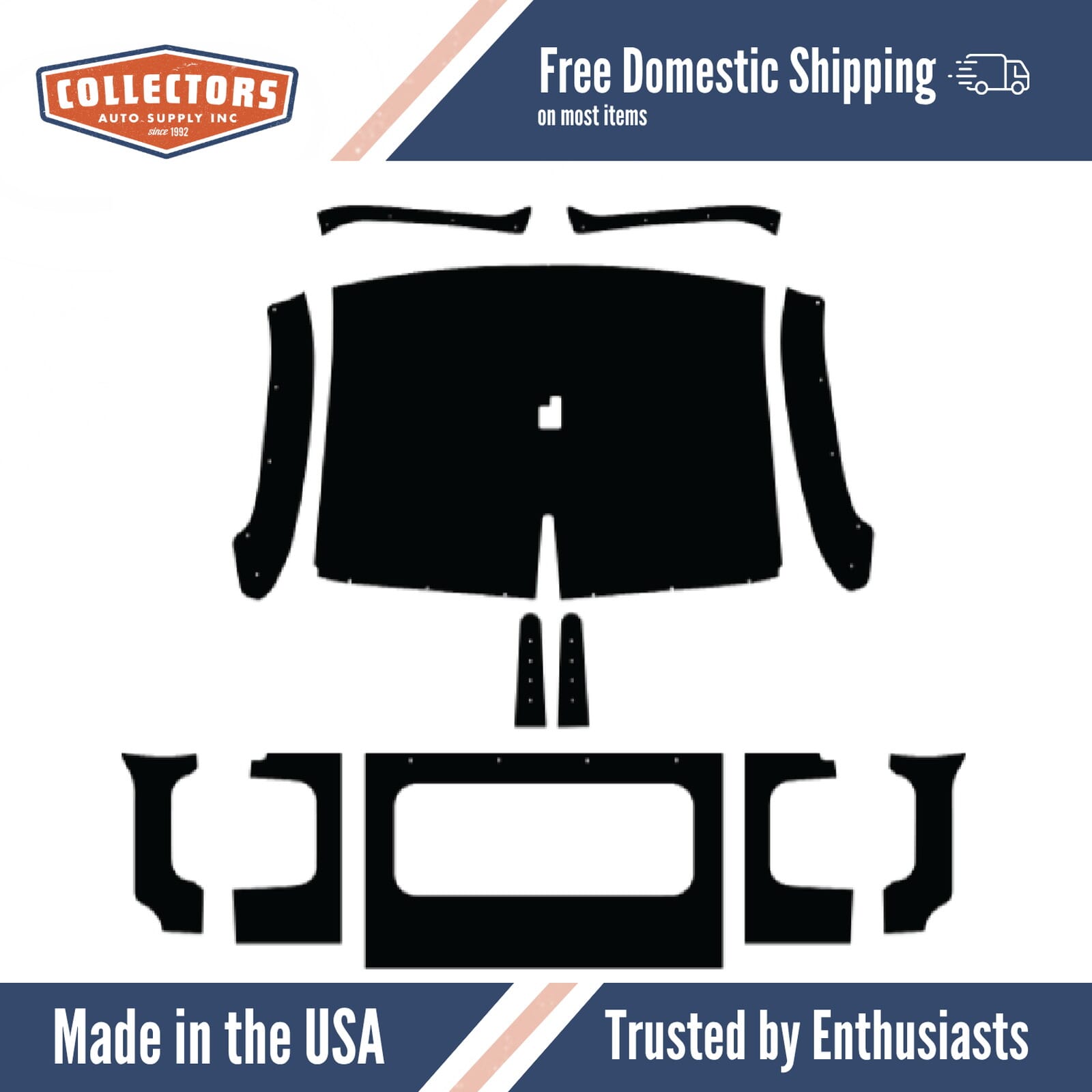 Roof/Headliner Insulation Kit for 1954 Dodge Truck