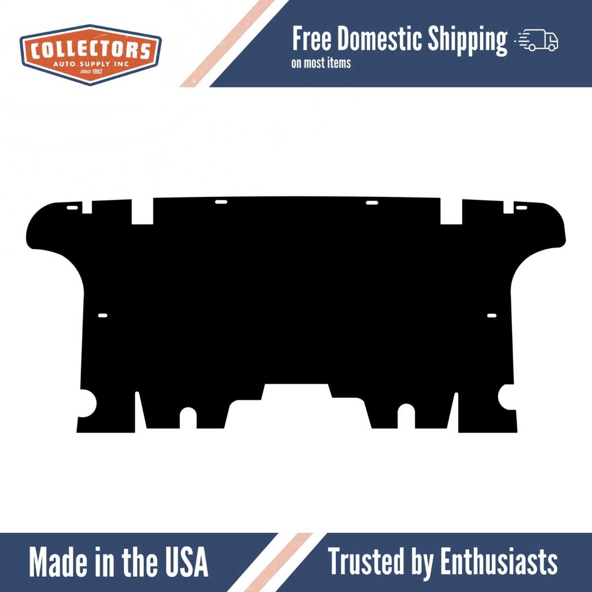 Trunk Divider Panel Board for 1967-1968 Mercury Cougar Coupe