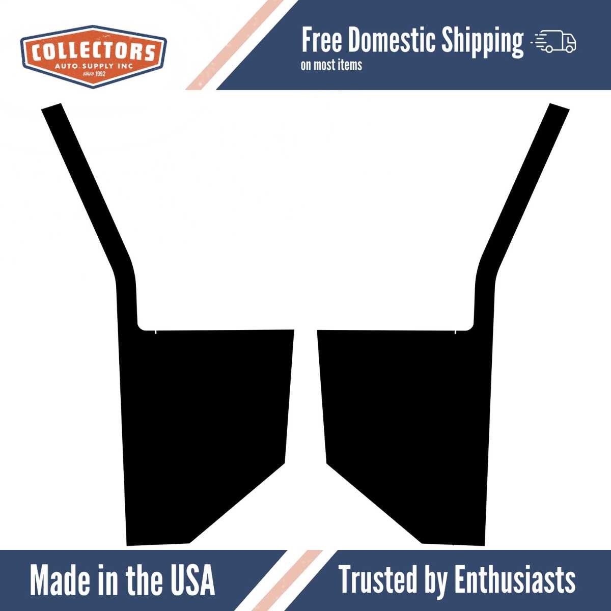 Kick Panel Set for 1936-1938 Dodge Truck 2Nd Series