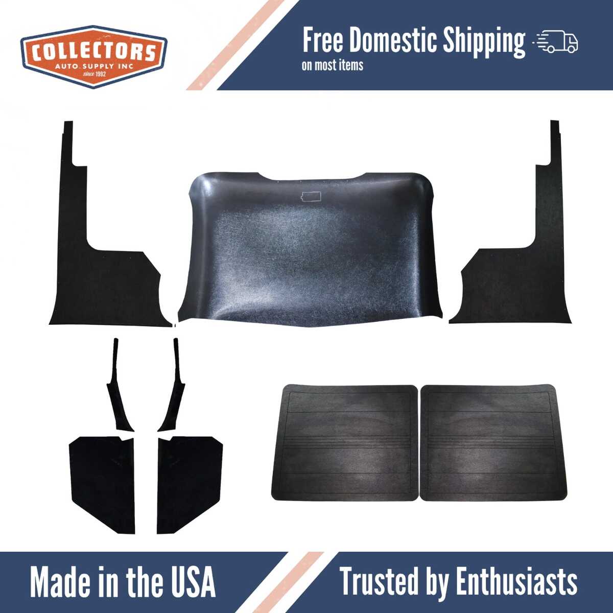 Roof/Headliner Insulation Kit for 1939-1947 Dodge Truck [QRS-DODGE 3947-TIK]