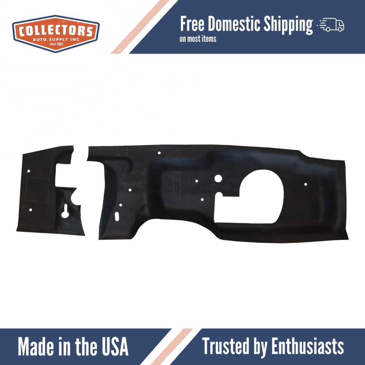 Firewall Insulation for 1967-1968 Mercury Cougar [QRS-COUG 6768-HC]