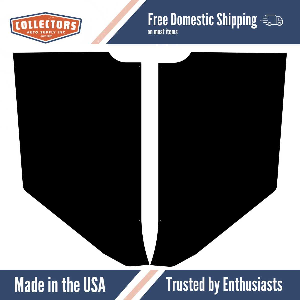 Cowl Side Panel Set for 1937-1939