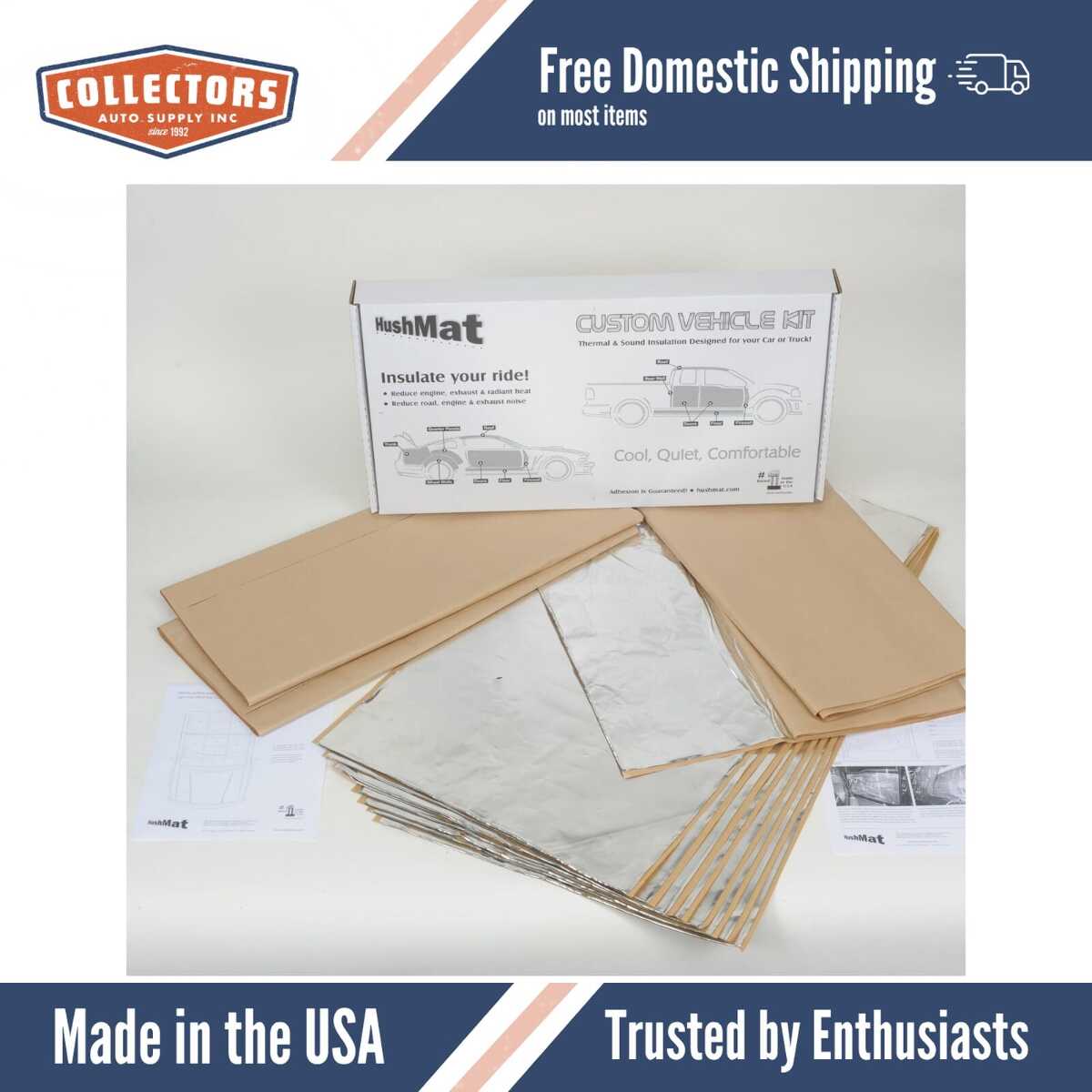 Sound Deadener Complete Sedan Insulation Kit for 2004-2013 BMW 320i