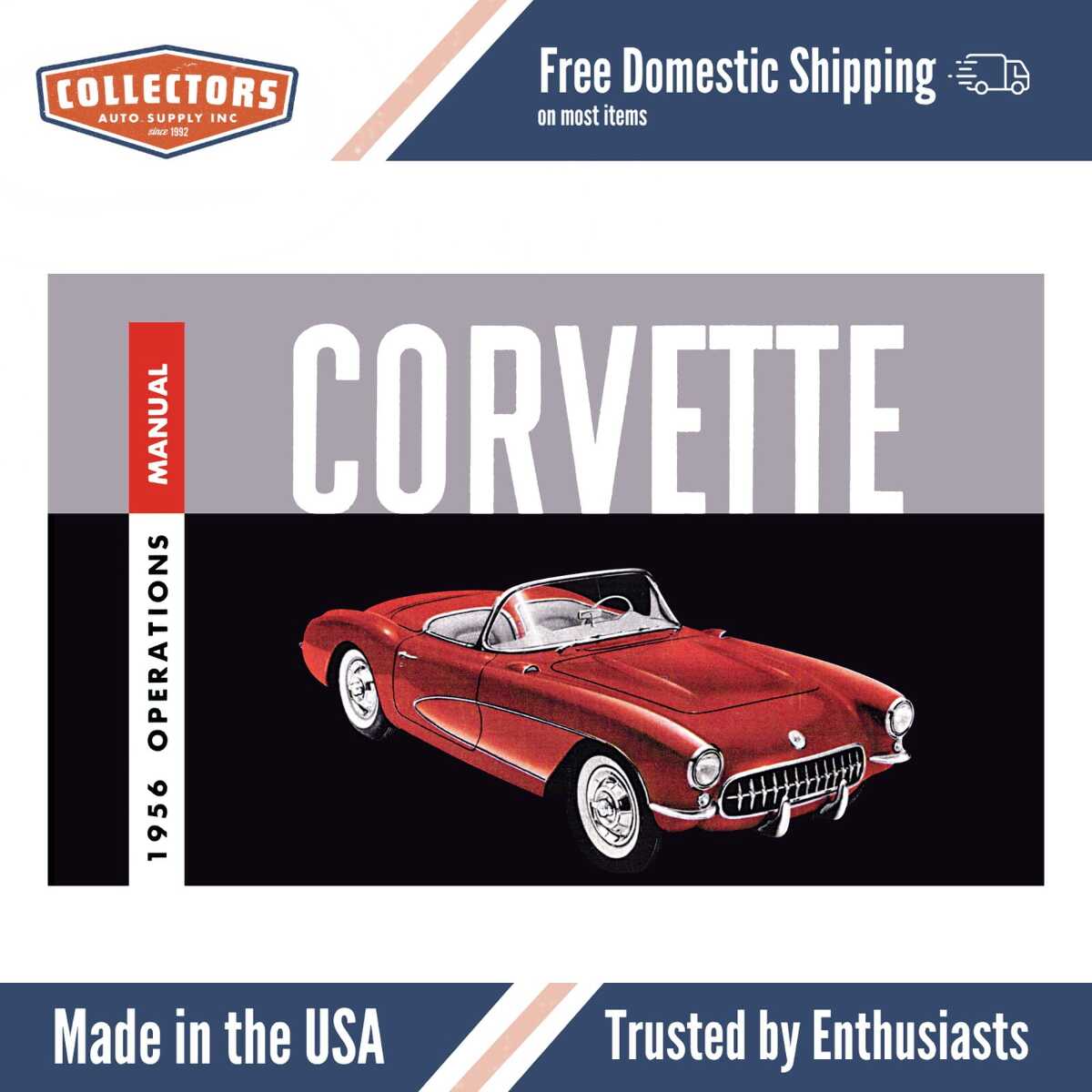 1956 Chevrolet Corvette Owner's Manual