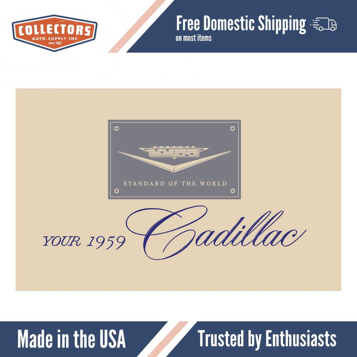 1959 Cadillac Owner's Manual