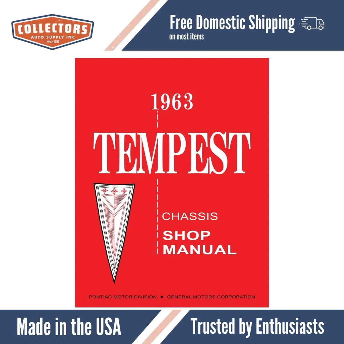 1963 Pontiac Tempest Chassis Shop Manual