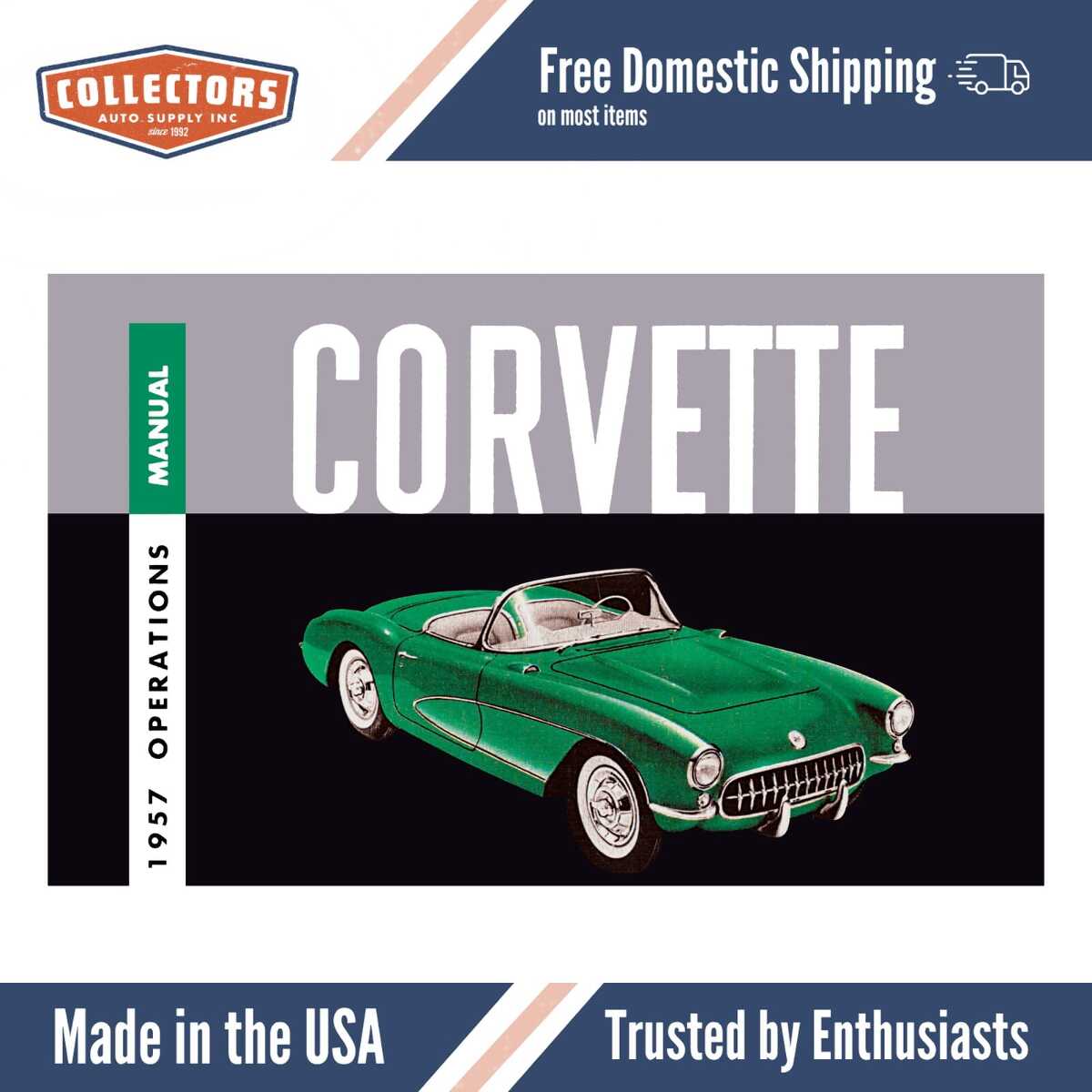 1957 Chevrolet Corvette Owner's Manual