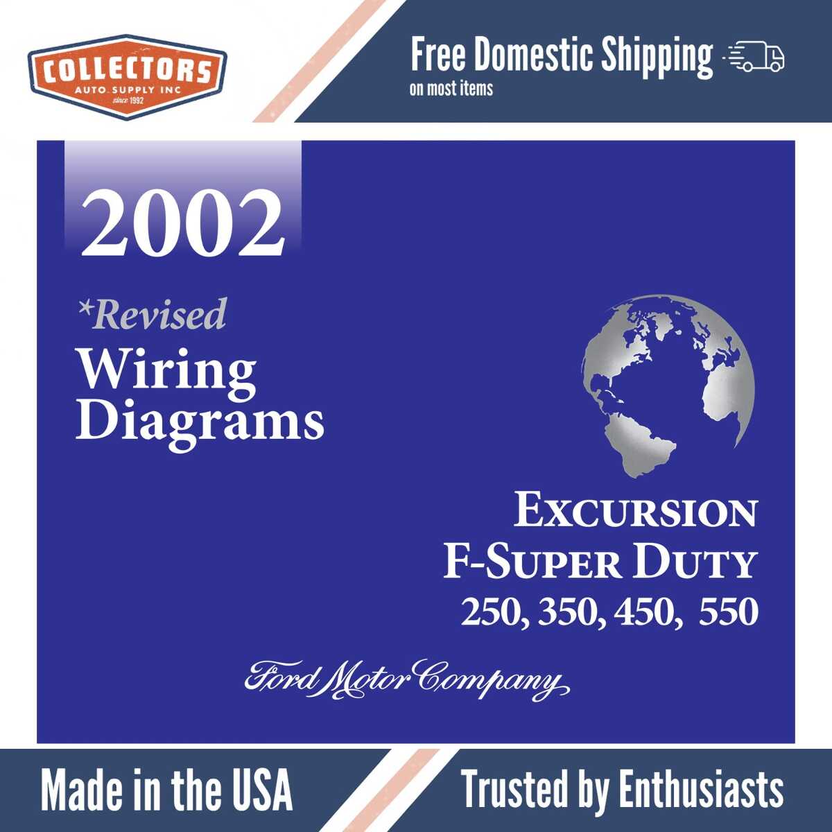 2002 Ford F-Super Duty 250, 350, 450, 550, & Excursion Wiring Diagrams