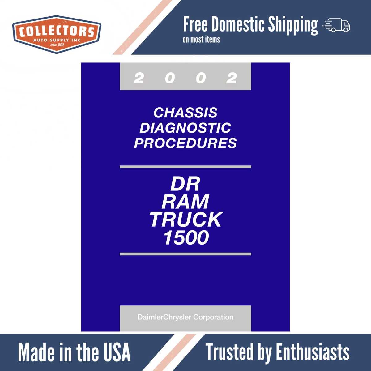 2002 Dodge Ram Truck 1500 Chassis Diagnostic Procedures