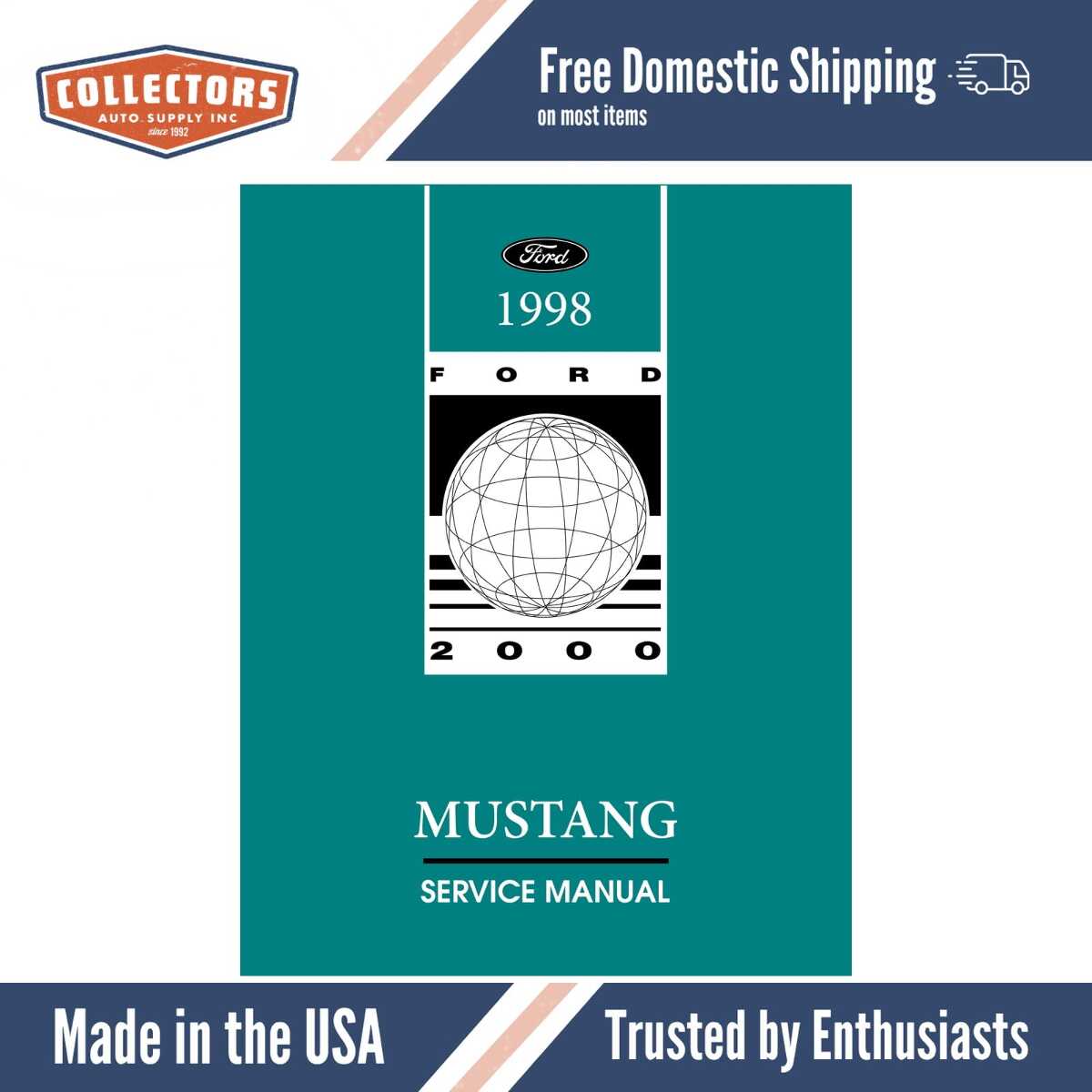 1998 Ford Mustang Service Manual