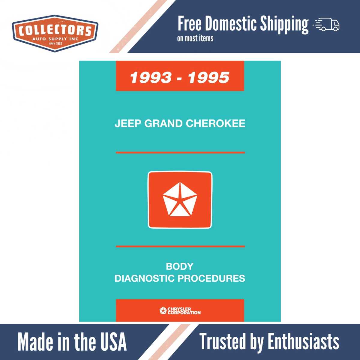1993-95 Jeep Grand Cherokee Diagnostic Procedures Manual