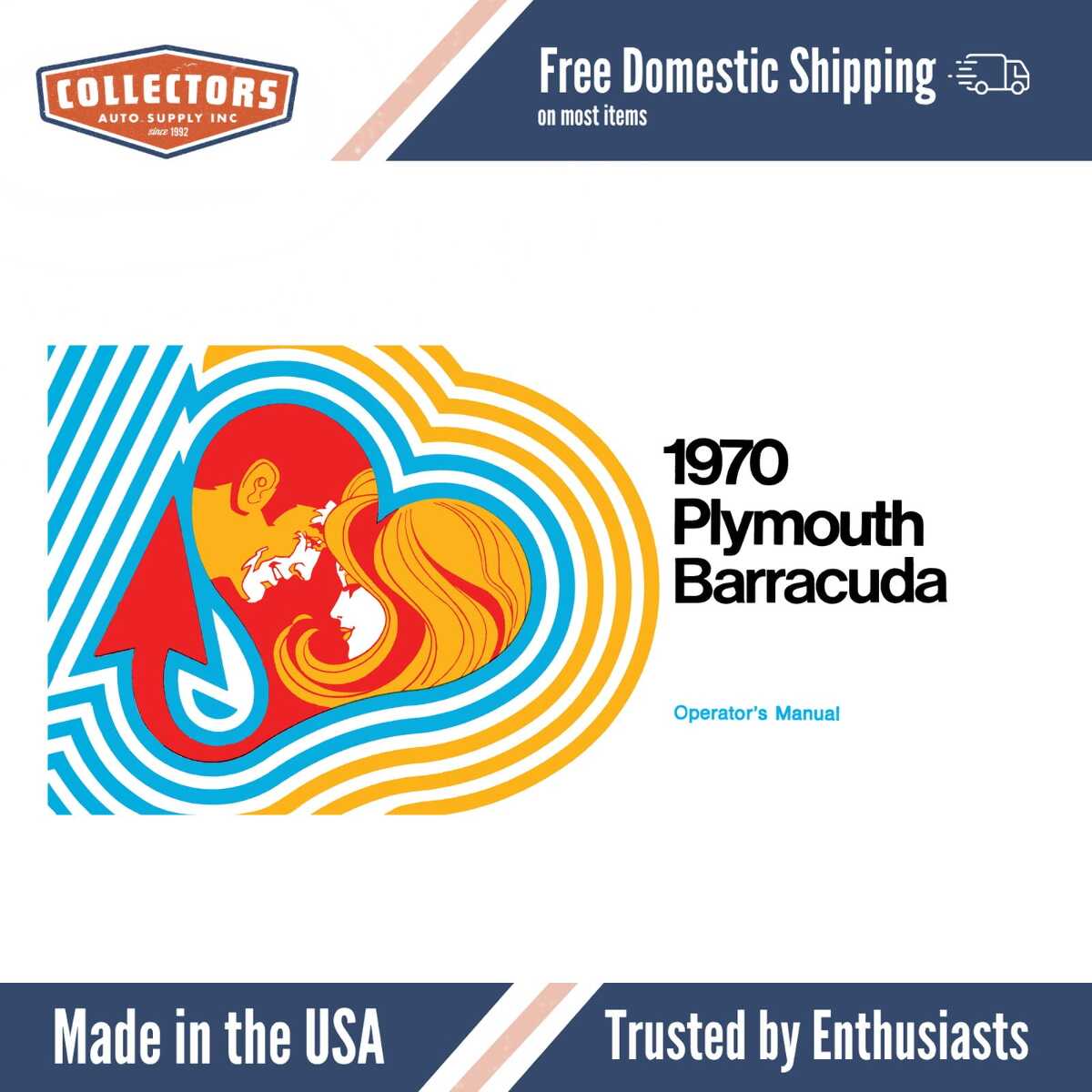 1970 Plymouth Barracuda Owner's Manual - COLOR