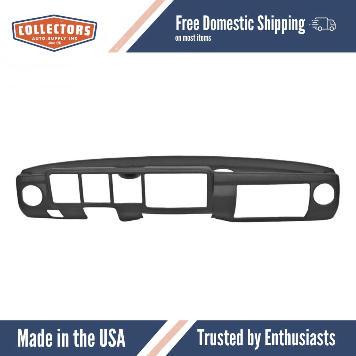 Dashboard Cap Cover Skin Overlay Black for 1981-1986 Alfa Romeo GTV-6