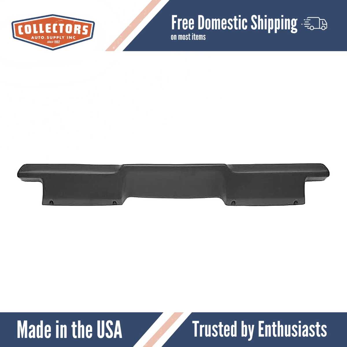 Dashboard Cap Cover Skin Overlay Black for 1976-1986 Jeep CJ5 CJ7 CJ8