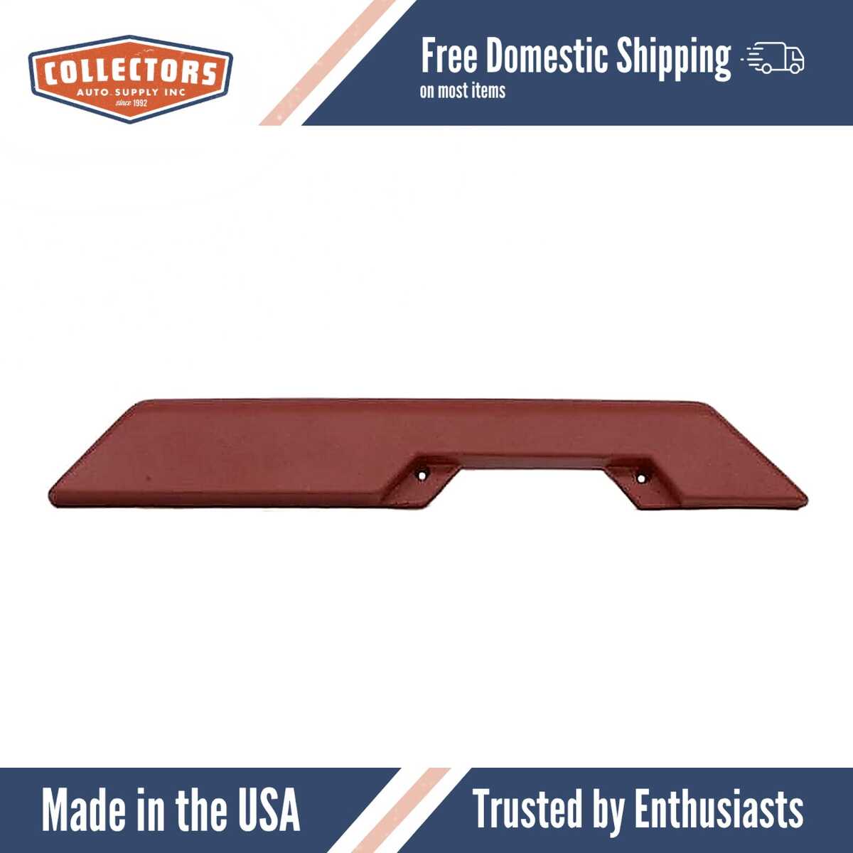 Interior Door Arm Rest Cap Cover Skin Overlay Black for 1981-1991 Chevrolet Multiple Models