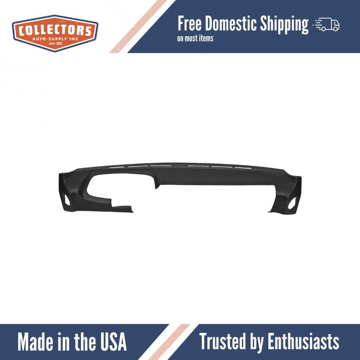 Dashboard Cap Cover Skin Overlay Black for 1978-1989 Porsche 928